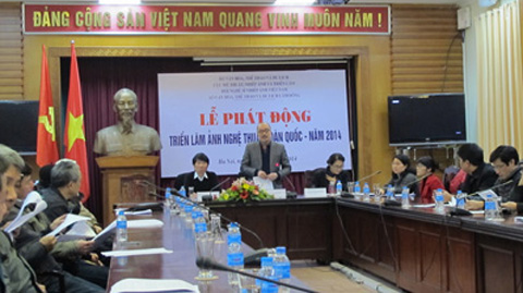 Phát động triển lãm ảnh nghệ thuật toàn quốc năm 2014.